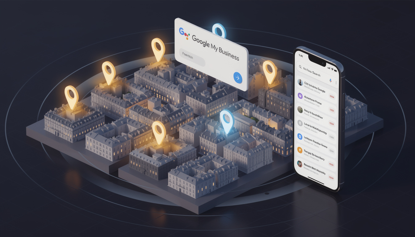Référencement local — Google My Business, géolocalisation et annuaires